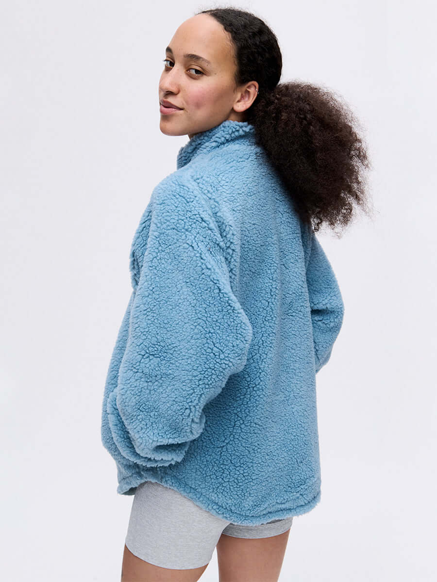 Candy Fleece Snap Jacket