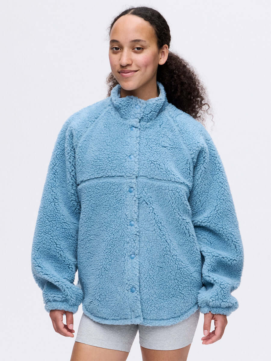 Candy Fleece Snap Jacket