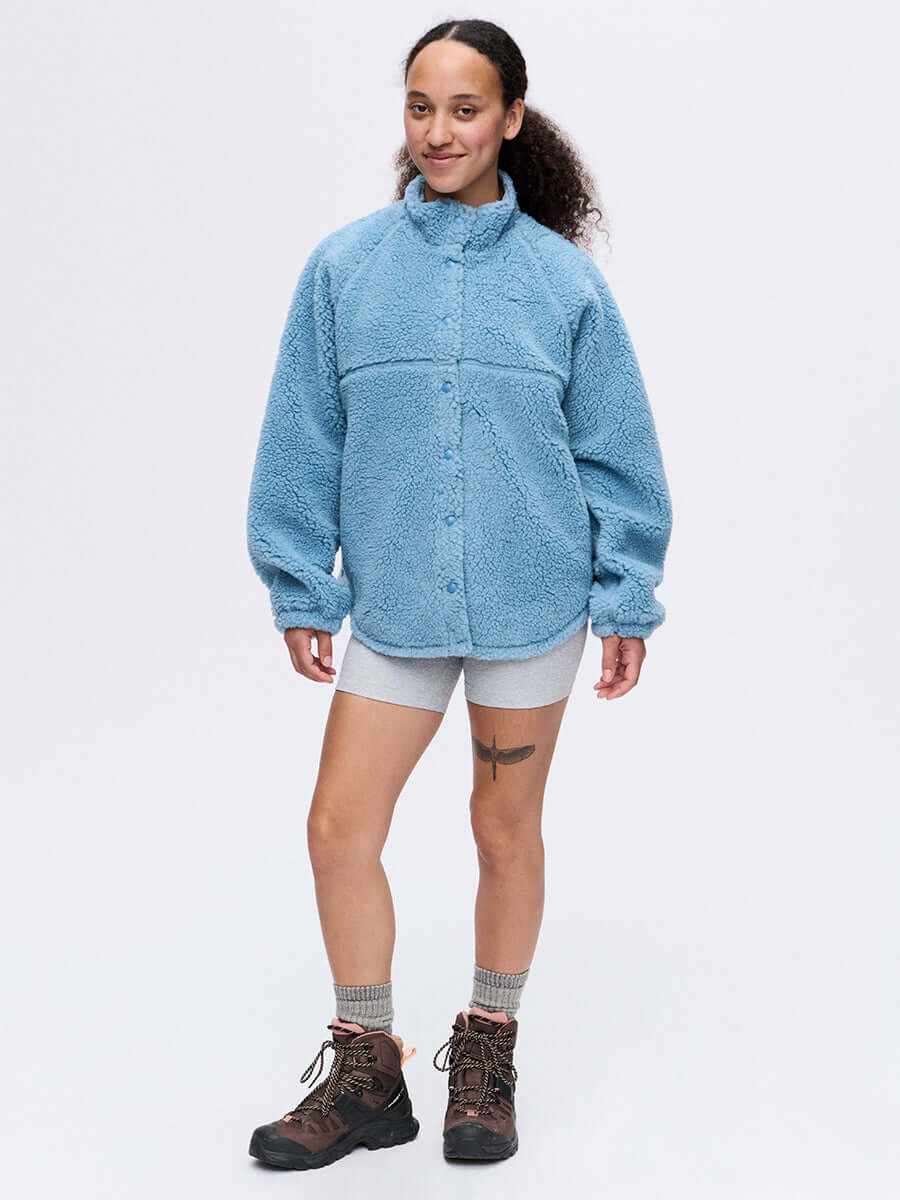 Candy Fleece Snap Jacket